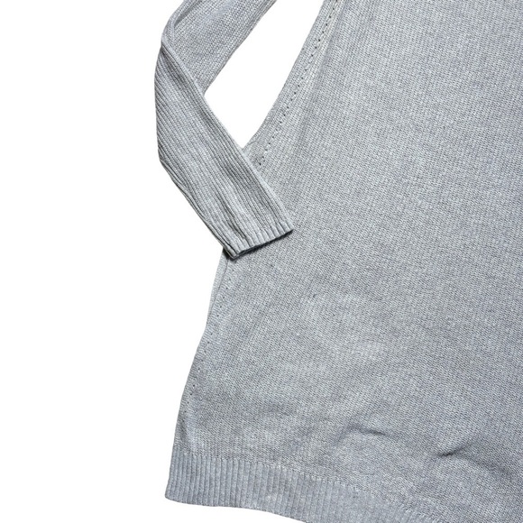 Moth Anthropologie Cream Long Sleeve Knit Hi-Low Tunic Pullover US XS - Picture 8 of 9